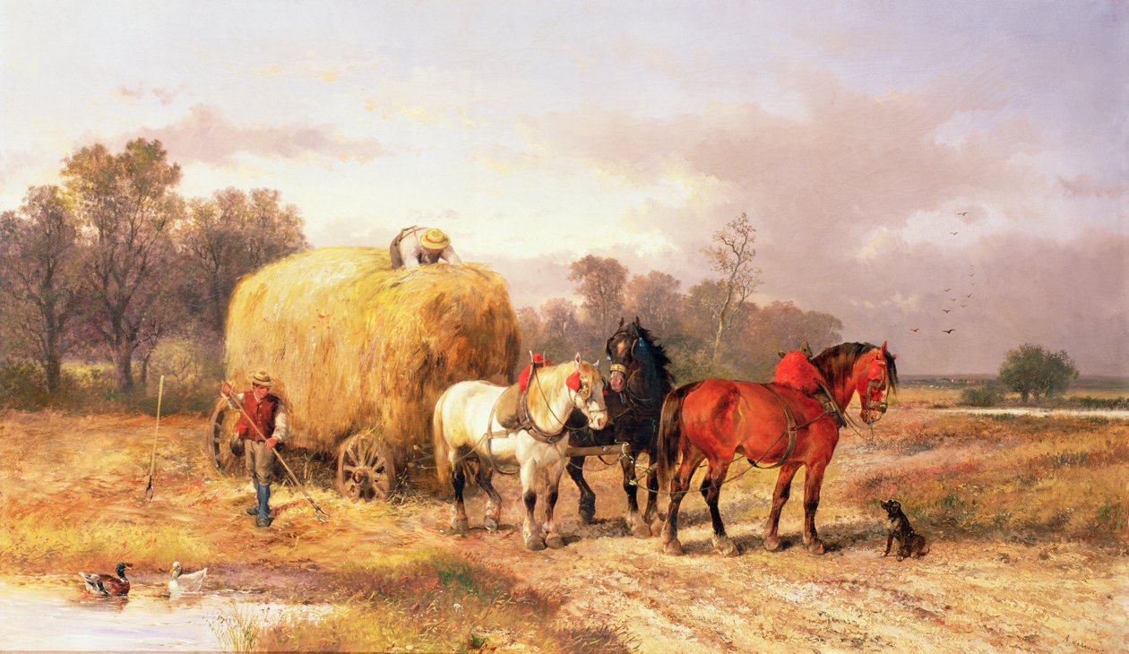 Karting høy, 1800-tallet av Alexis de Leeuw
