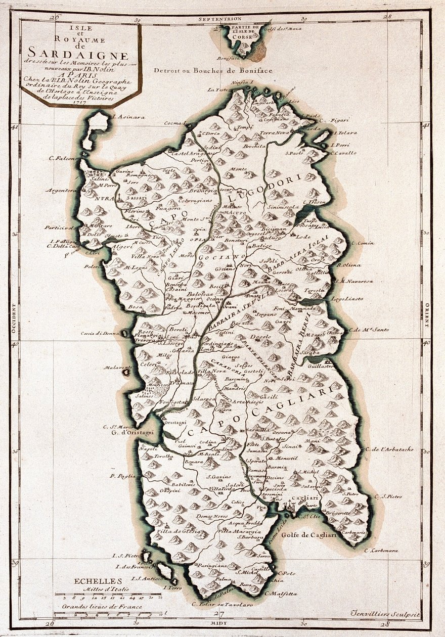 Sardinia, Italia - av A av Alexis-Hubert Jaillot
