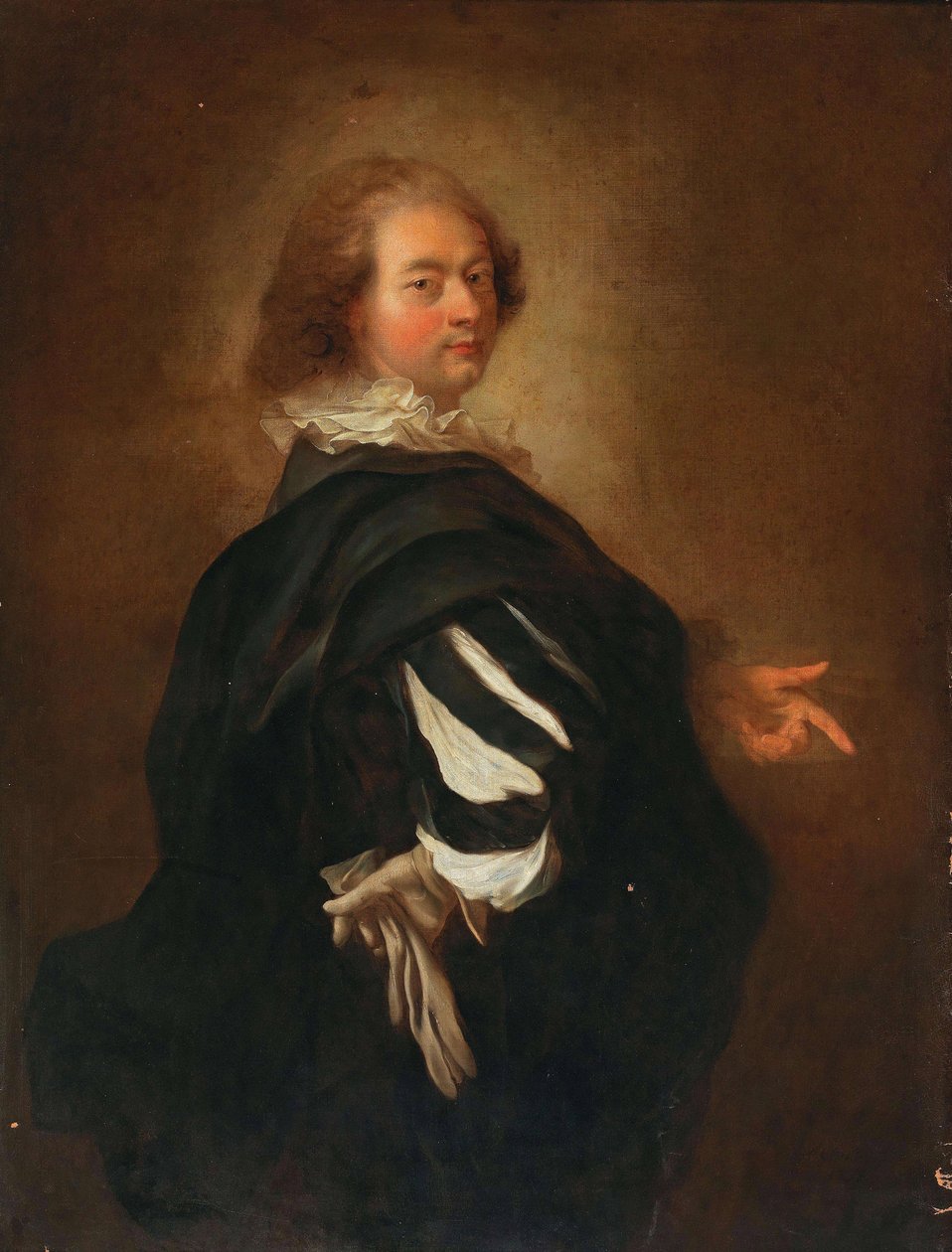 Selvportrett, tidlig på 1730-tallet. av Alexis Grimou