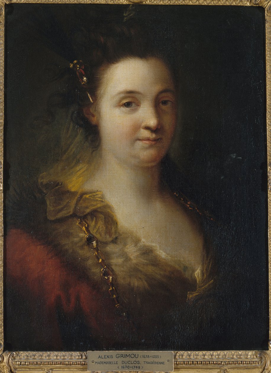 Mademoiselle Duclos, ca. 1700 (olje på lerret) av Alexis Grimoux