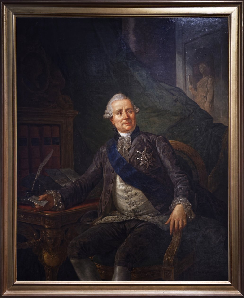 Charles Gravier fra Vergennes av Alexis Joseph Mazerolle