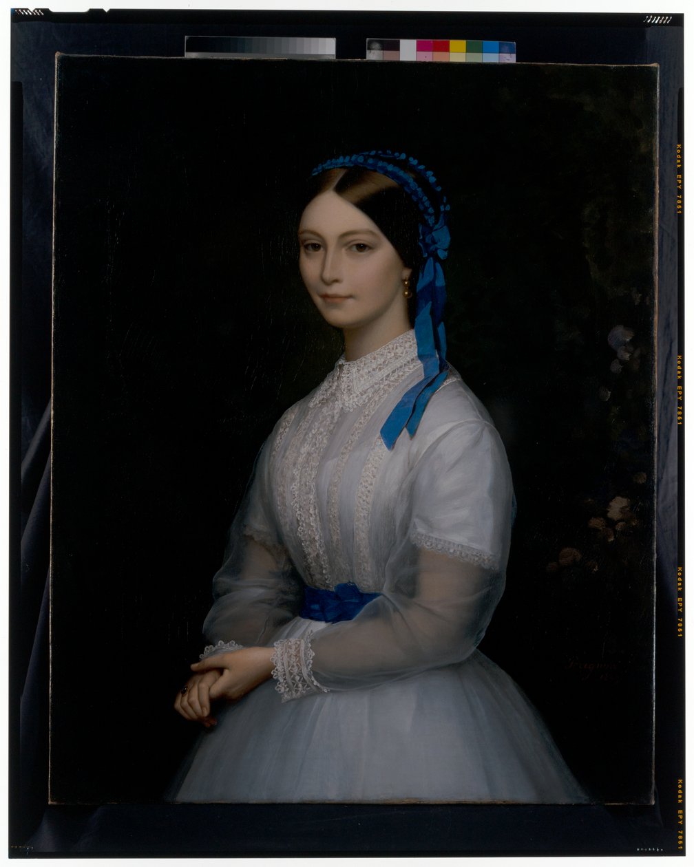 Portrett av Mademoiselle Mathilde de Nédonchel av Alexis Joseph Perignon