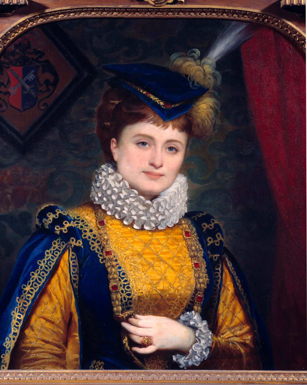 Portrett av teaterkomikeren Hortense Schneider av Alexis Joseph Perignon