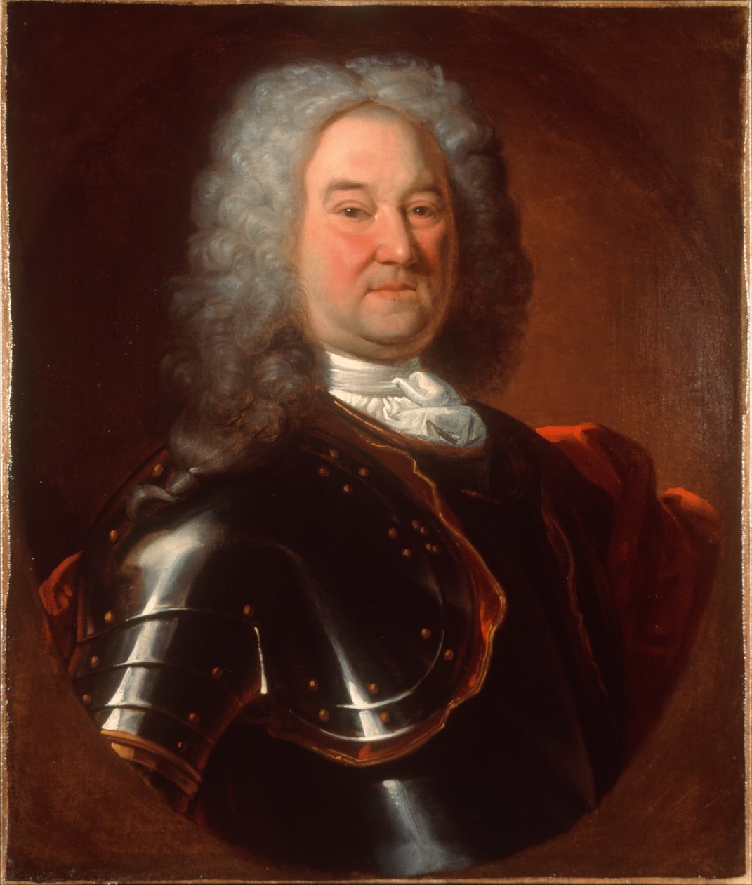 Kaptein Robert Parker, The Royal Regiment of Ireland, ca. 1720 (olje på lerret) av Alexis Simon Belle