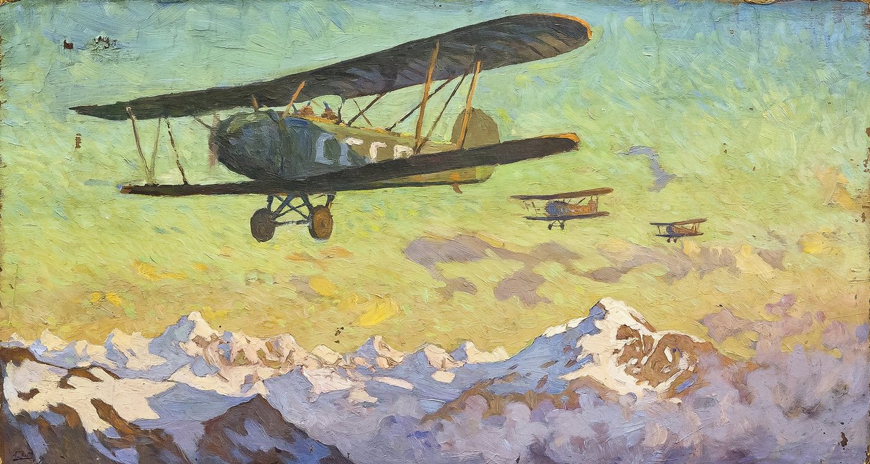 Overflyvning av Kaukasusfjellene av Alfons Konstantinovich Zhaba