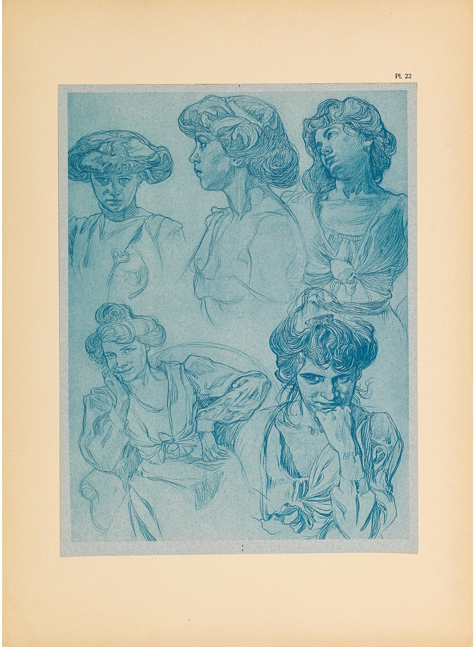 Dekorative dokumenter, 1902. av Alfons Marie Mucha