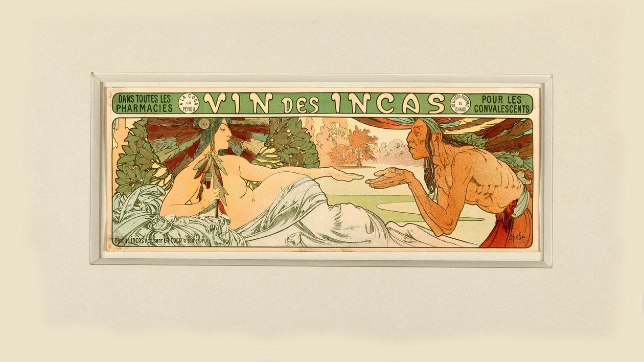 Inkaenes vin, 1897. av Alfons Marie Mucha