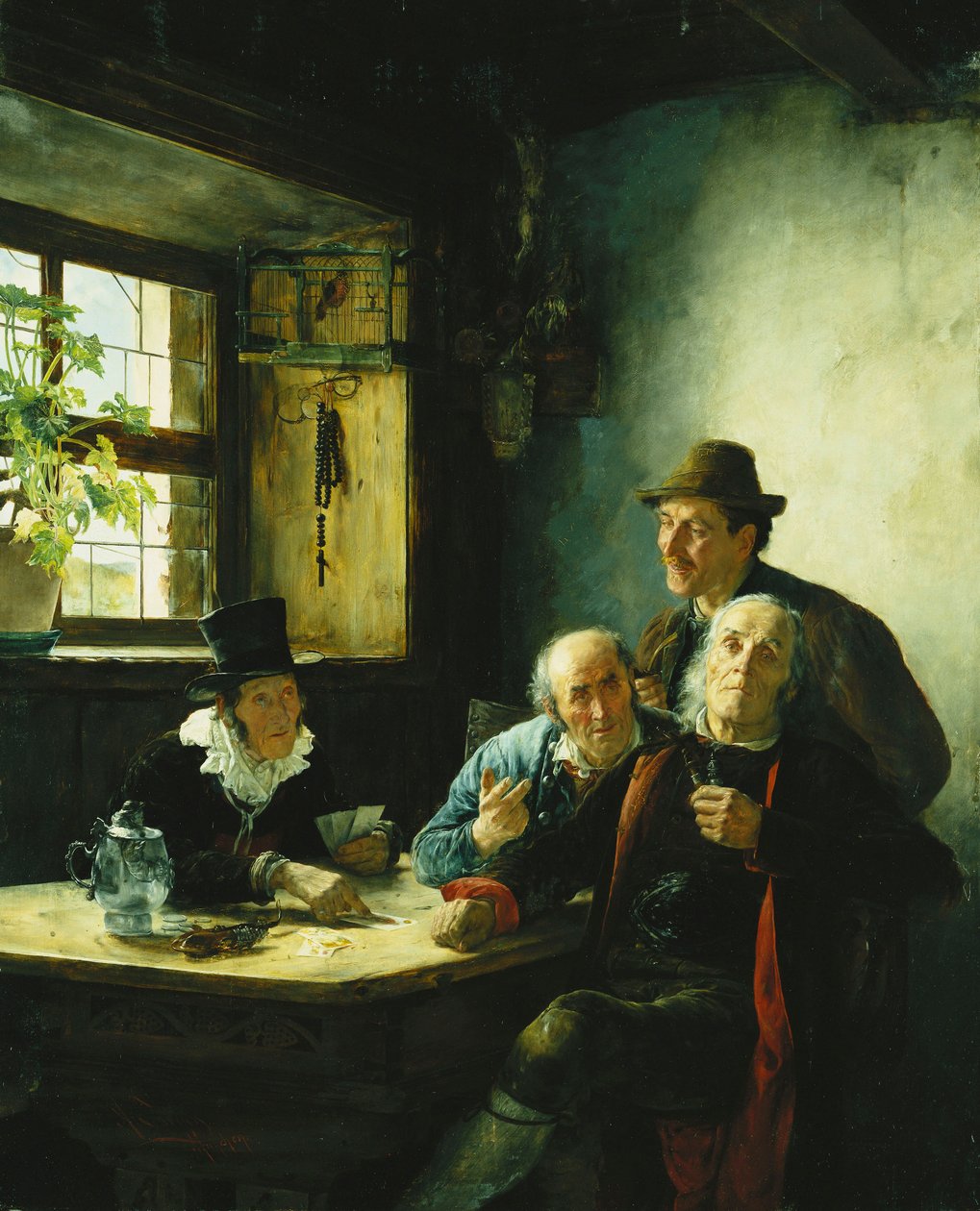 Et kortspill av Alfons Spring