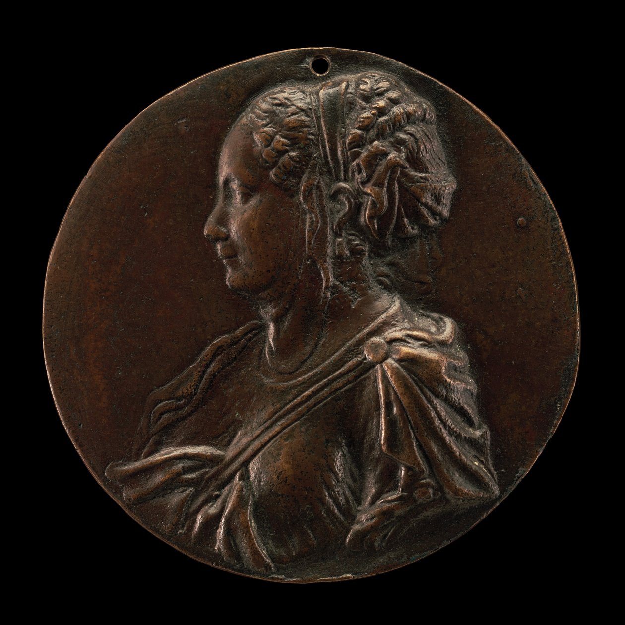 Lucia Ruspagiari, tredje kvartal 1500-tallet. av Alfonso Ruspagiari