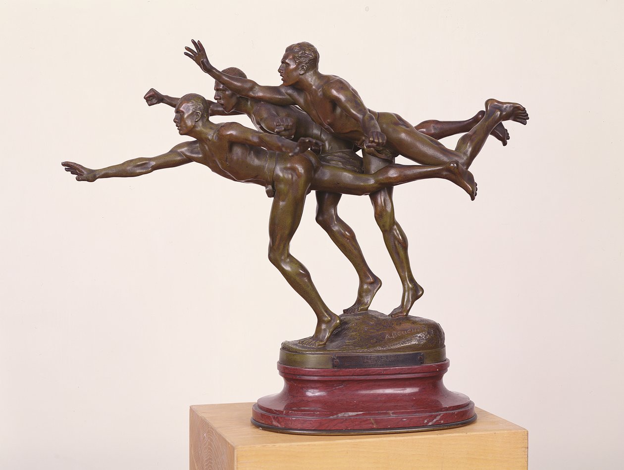 På mål, 1886–87 (bronse) av Alfred Boucher