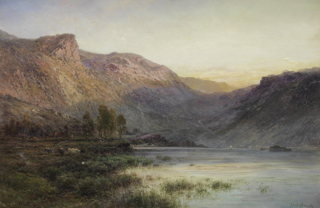 Glen Sheil The Eagle Rock av Alfred de Breanski