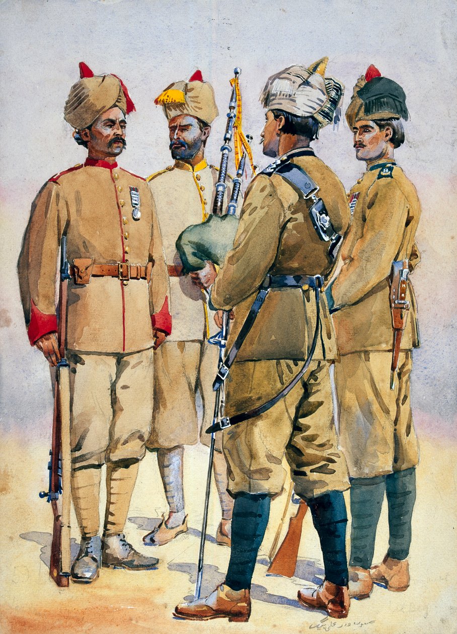 Soldiers of the Frontier Force, illustrasjon for 