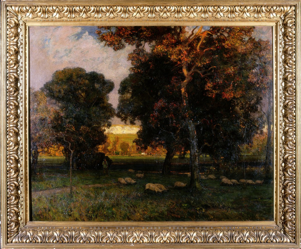 A Gleam Before the Storm, ca.1900 av Alfred East