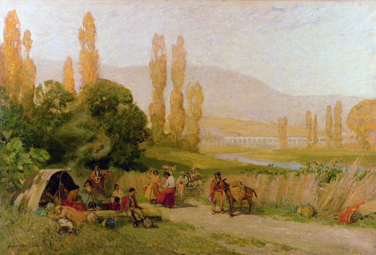 Algeciras, 1904 av Alfred East