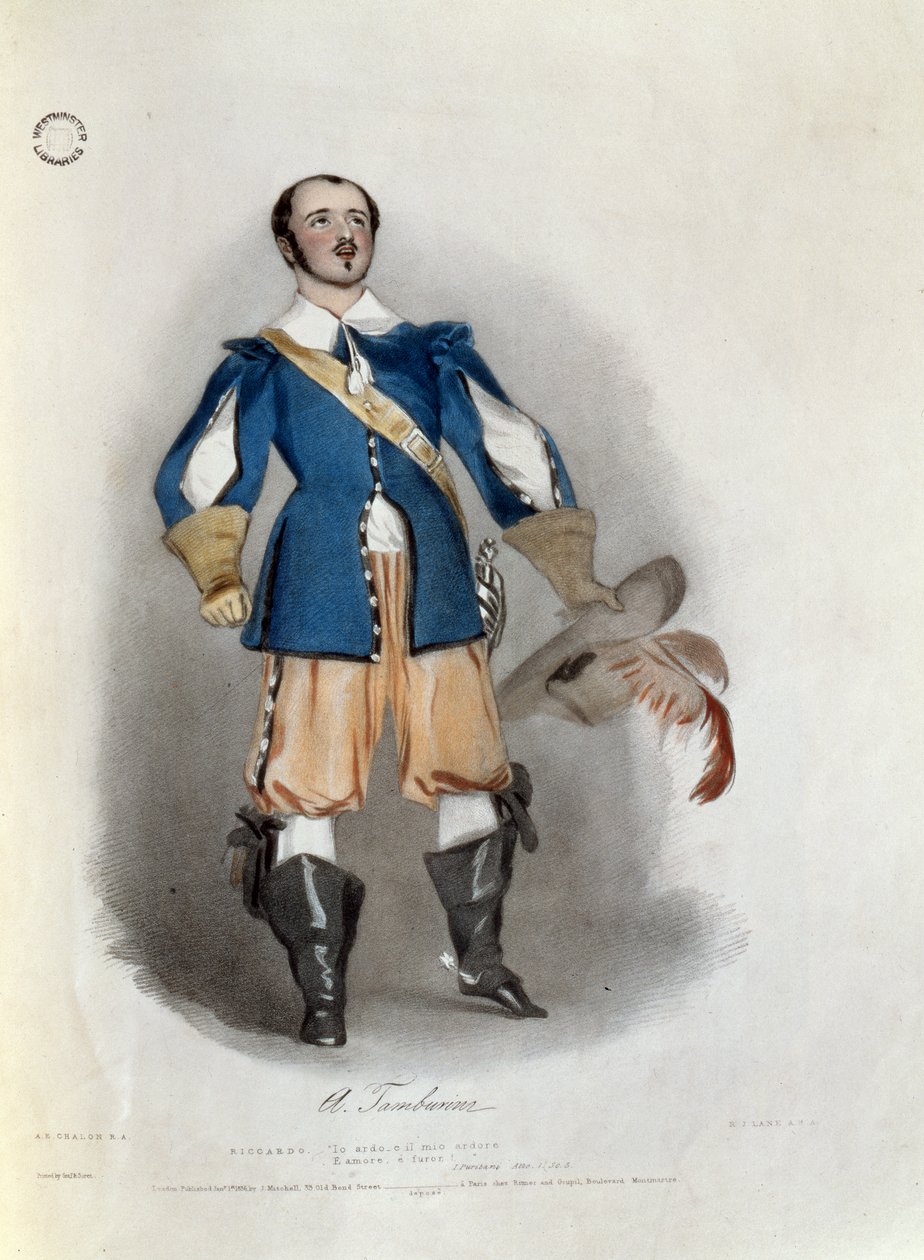 Antonio Tamburini (1800-76) som Riccardo i 