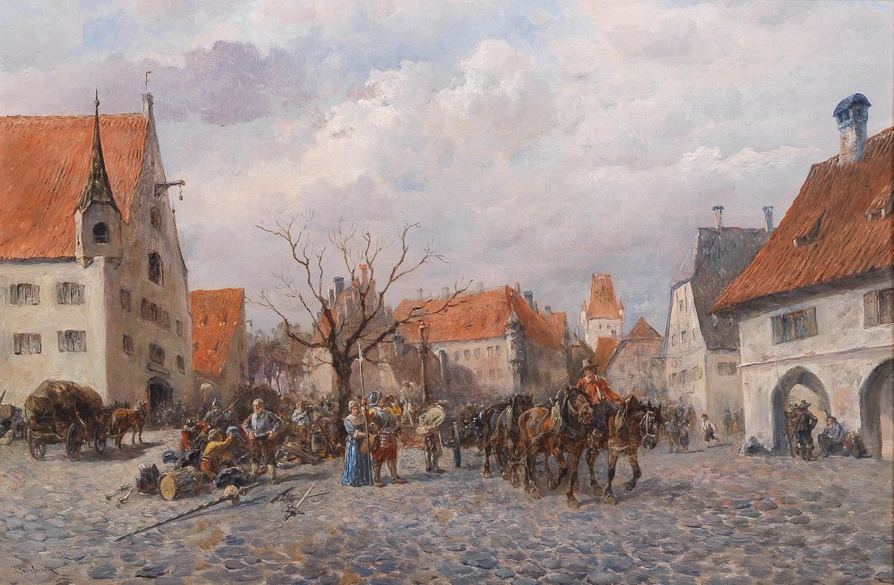 Byen under beleiring av Alfred Friedlander