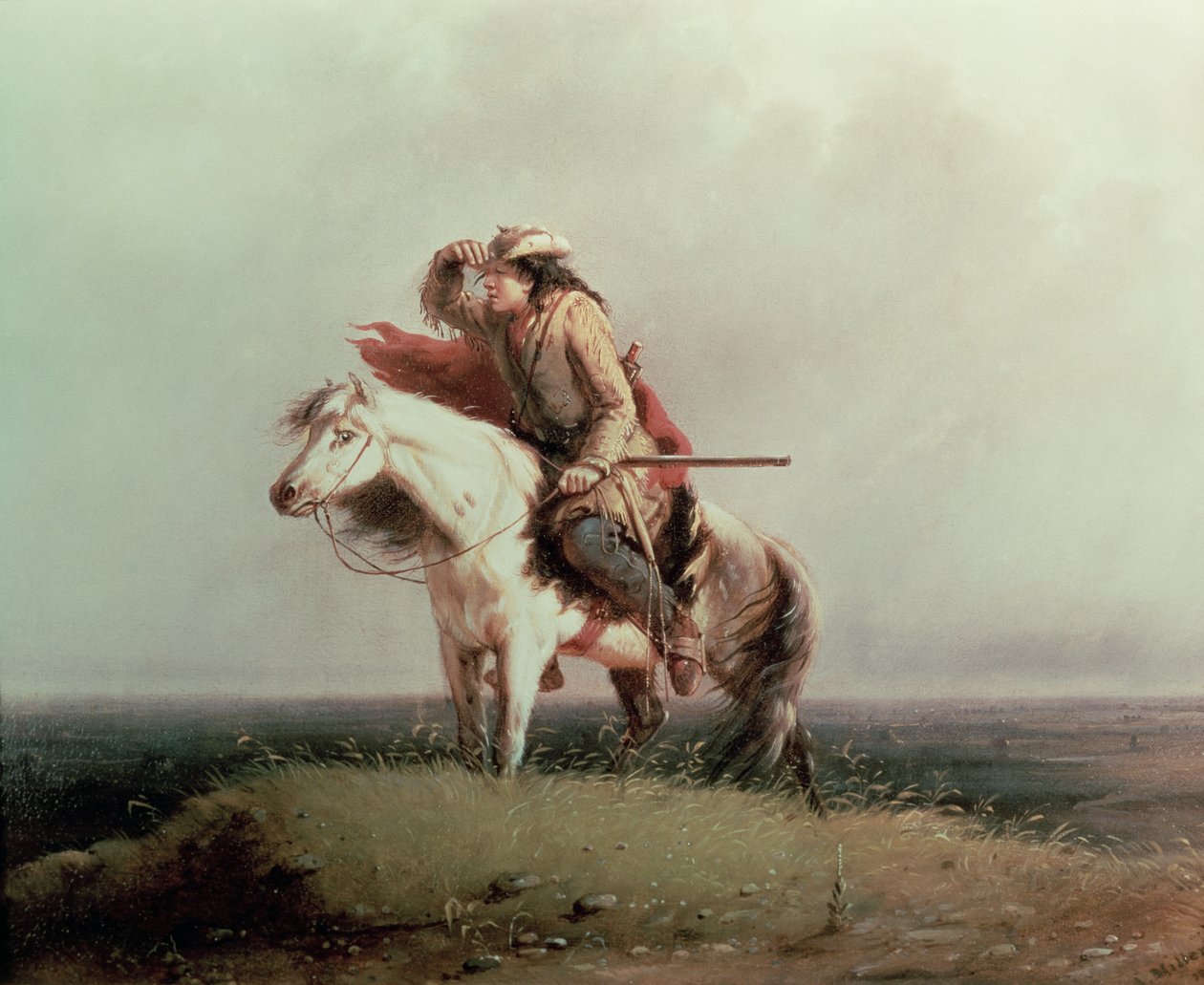 The Lost Greenhorn, 1851 av Alfred Jacob Miller