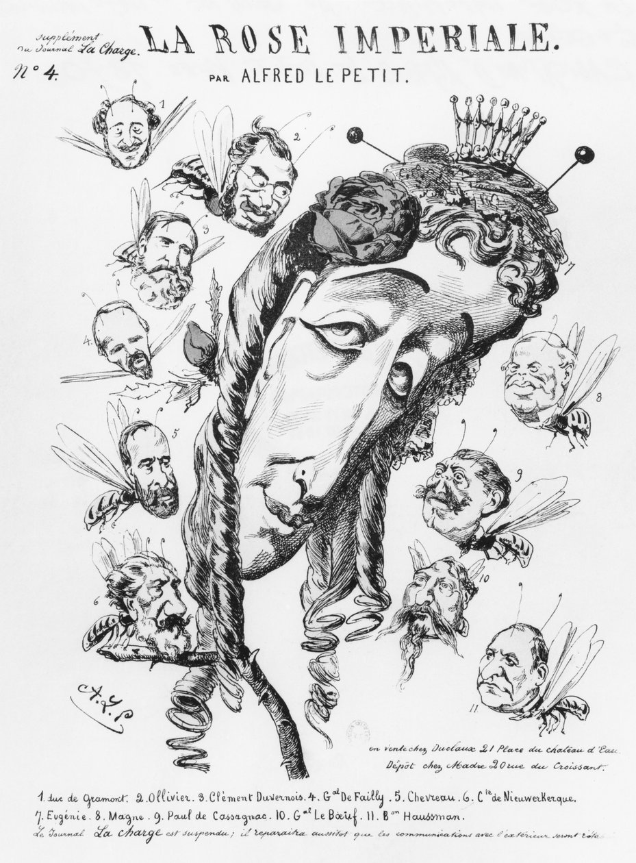 Keiserinne Eugenie, illustrasjon fra 