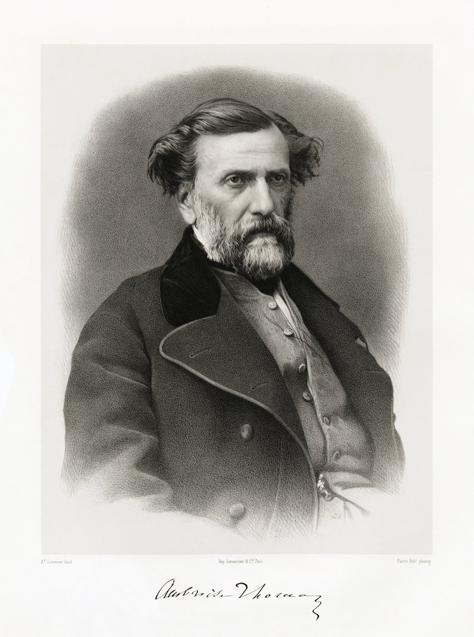 Charles Louis Ambroise Thomas, 1865-66 av Alfred Lemoine
