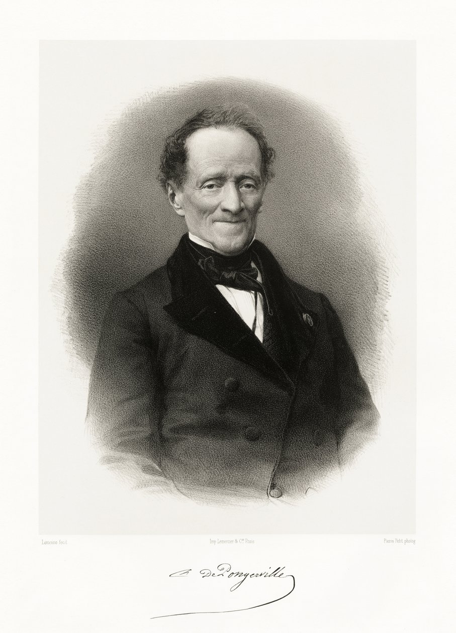 Jean Baptiste Antoine Aimé Sanson de Pongerville, 1865-66 av Alfred Lemoine