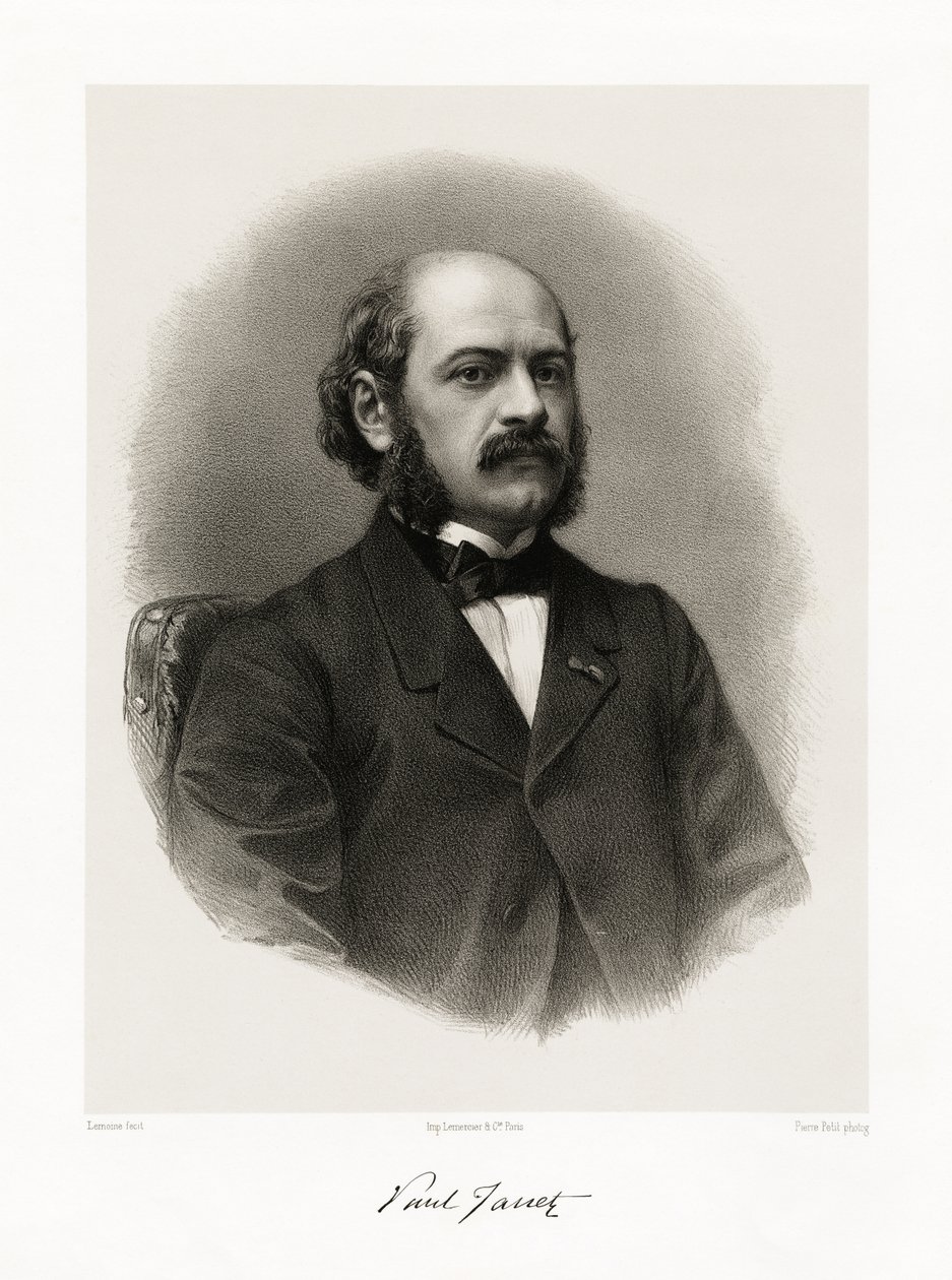 Paul Alexandre René Janet, 1865-66 av Alfred Lemoine