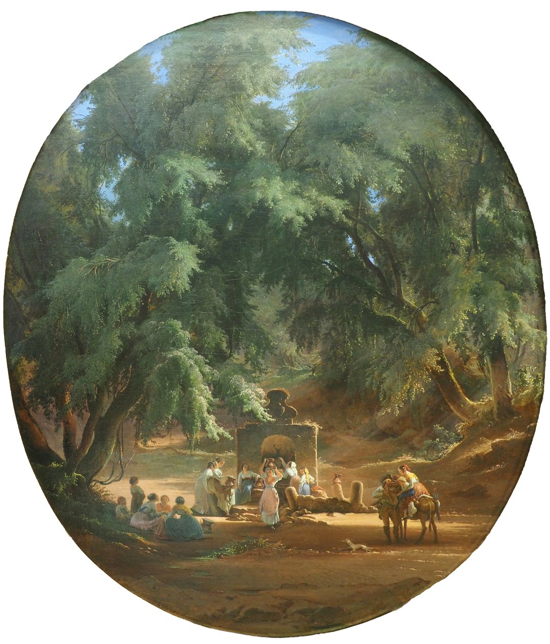 Ved skogfontenen av Alfred von Schüssler