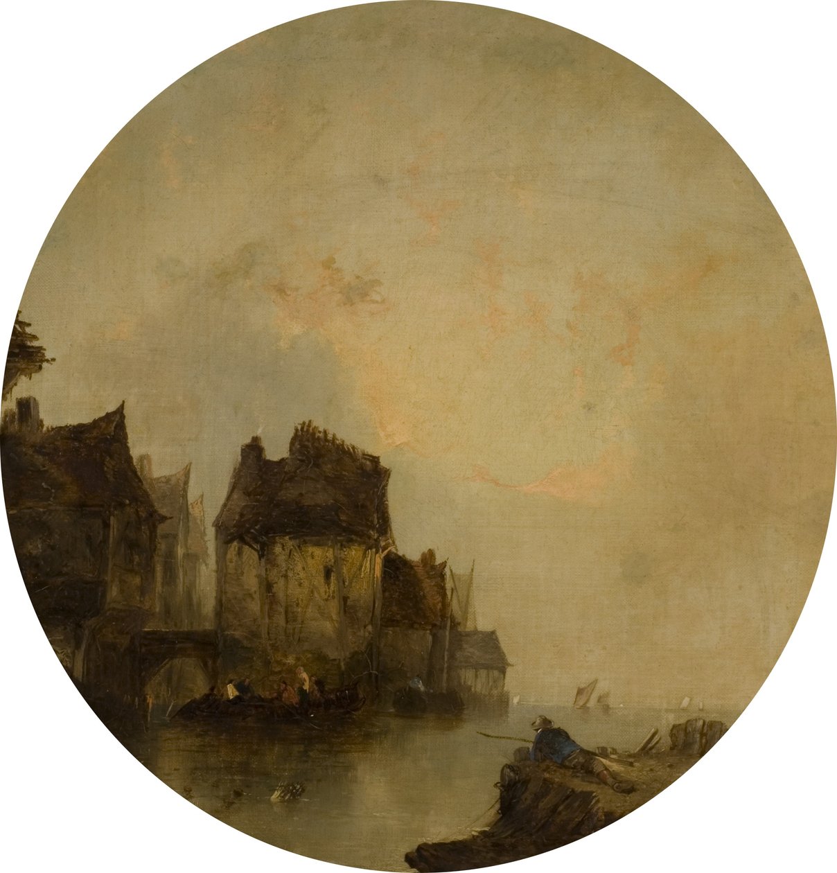 Elvescene av Alfred Montague