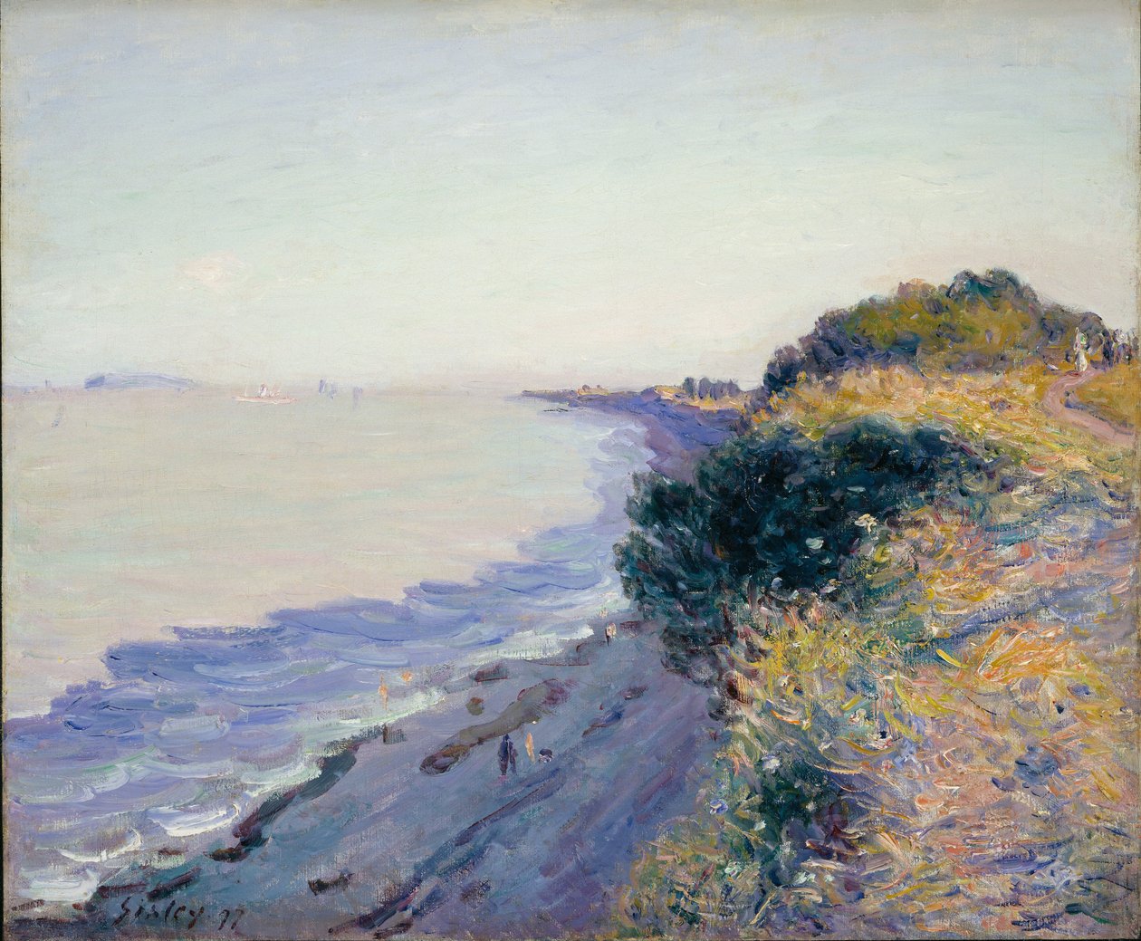 Bristol Channel, kveld, 1897 av Alfred Sisley