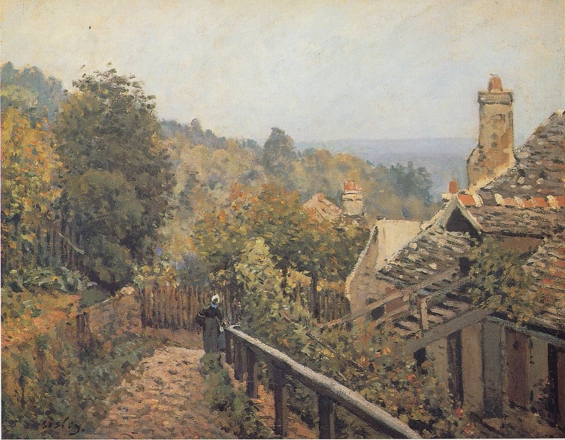 Mi-cote sti av Alfred Sisley