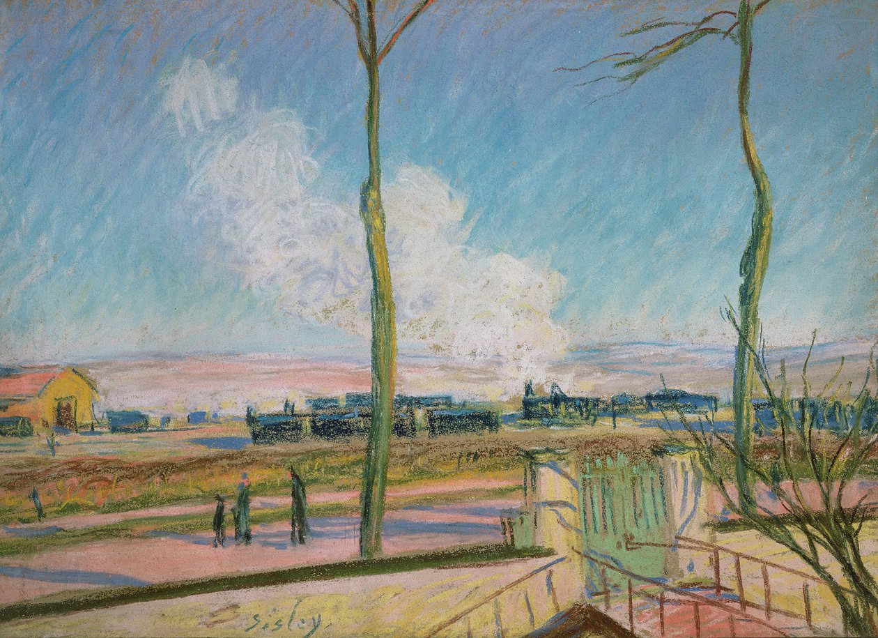 Varestasjonen av Alfred Sisley