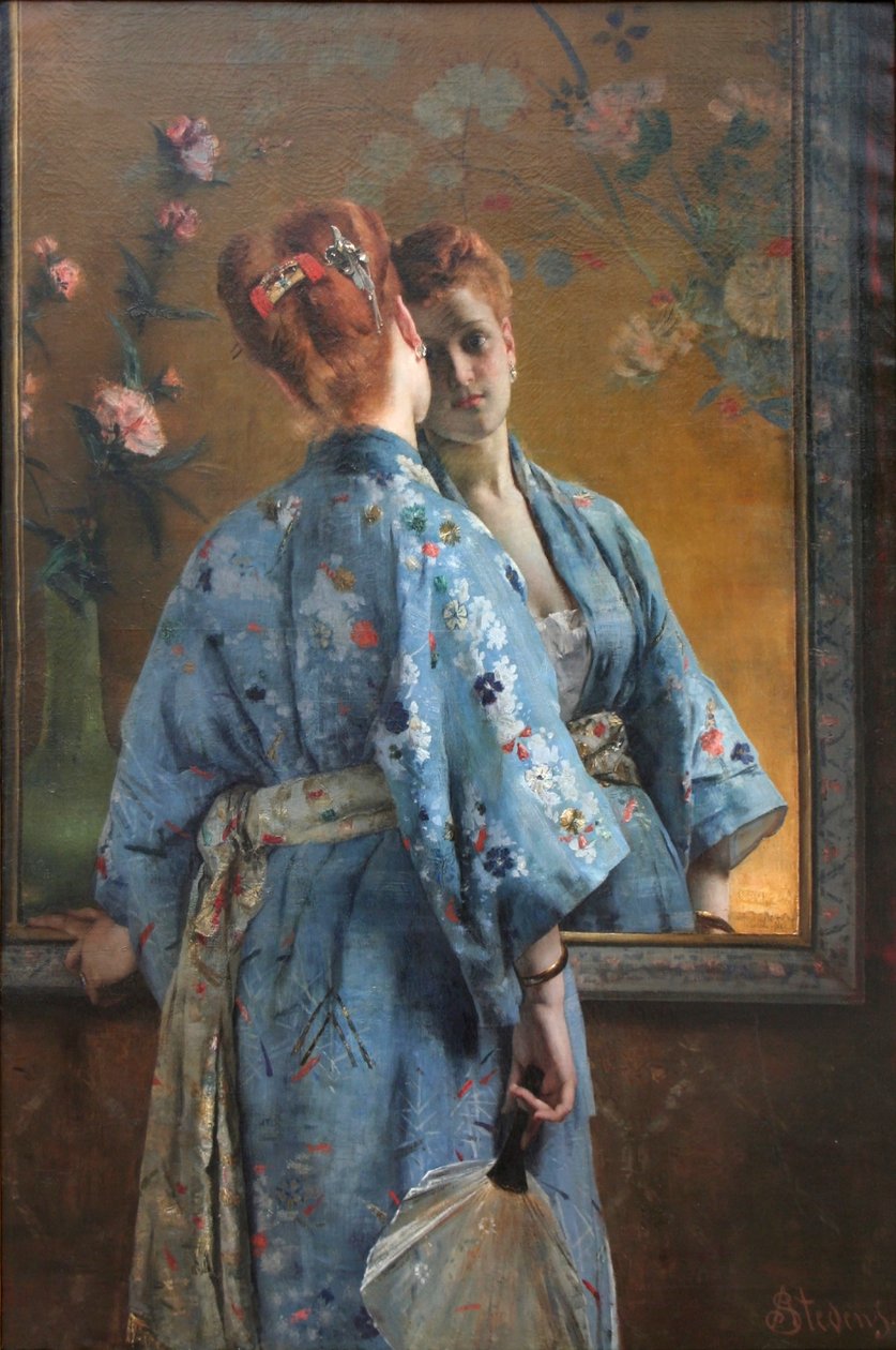 Den japanske pariseren av Alfred Emile Stevens