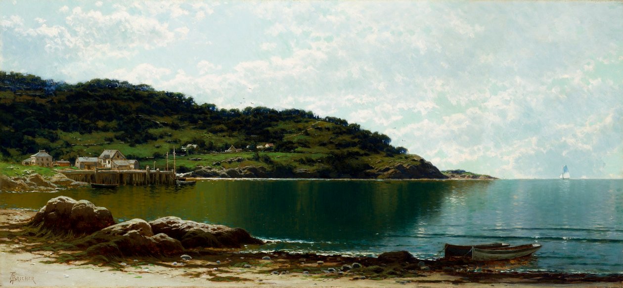 Langs Maine -kysten av Alfred Thompson Bricher