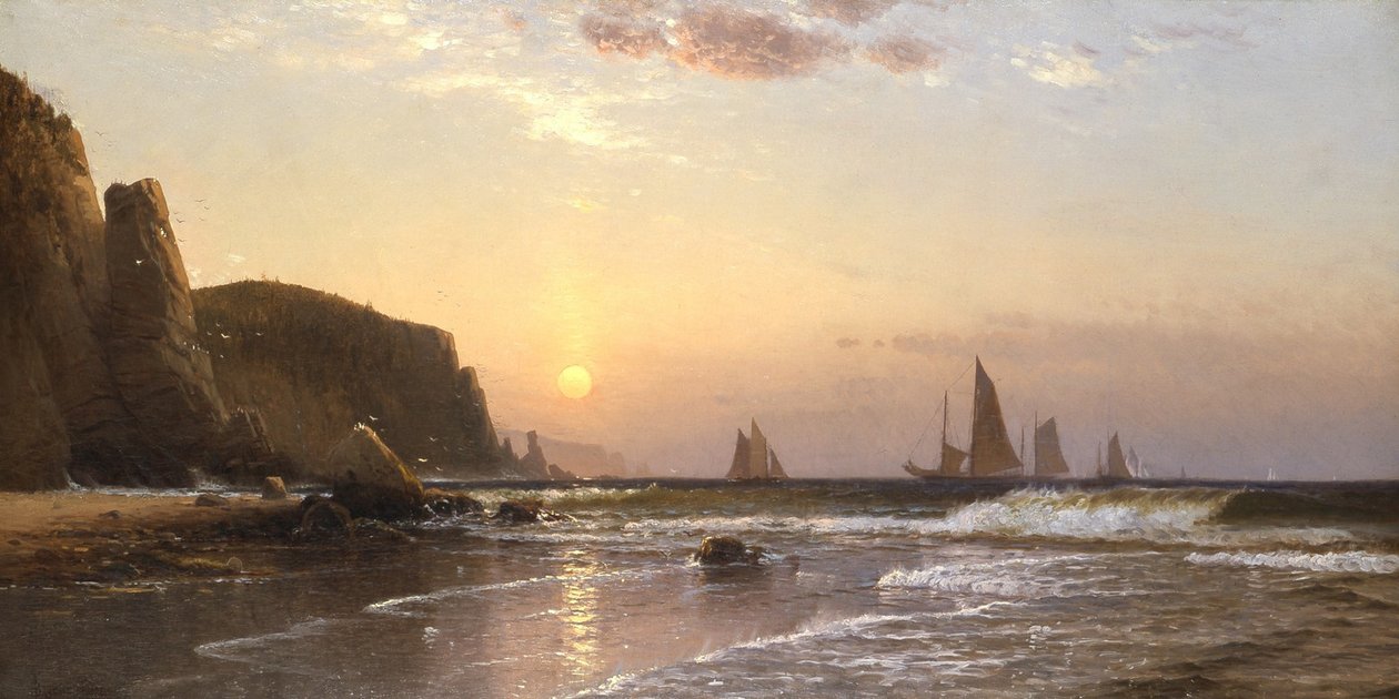 Morgen på Grand Manan av Alfred Thompson Bricher
