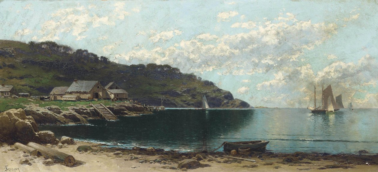 På kysten av Maine av Alfred Thompson Bricher