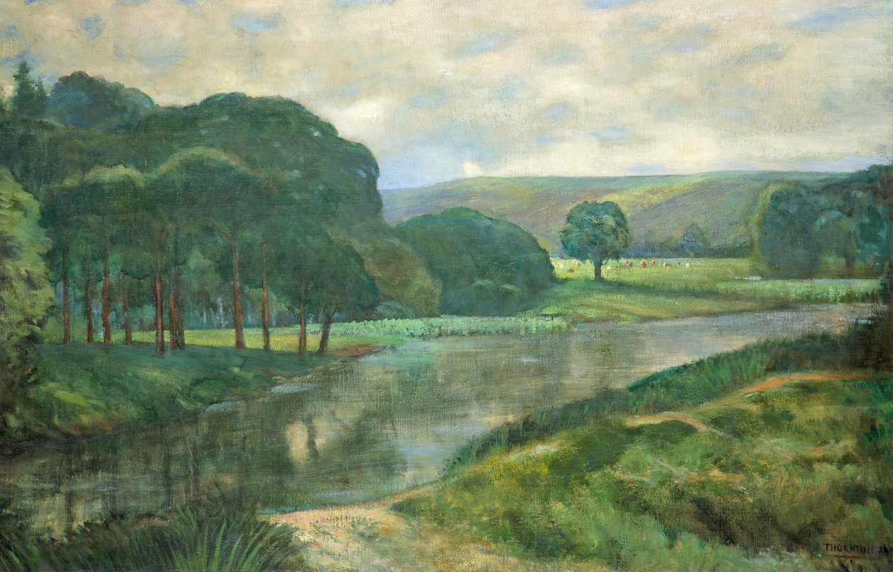 The Upper Severn, ca. 1939 av Alfred Thornton