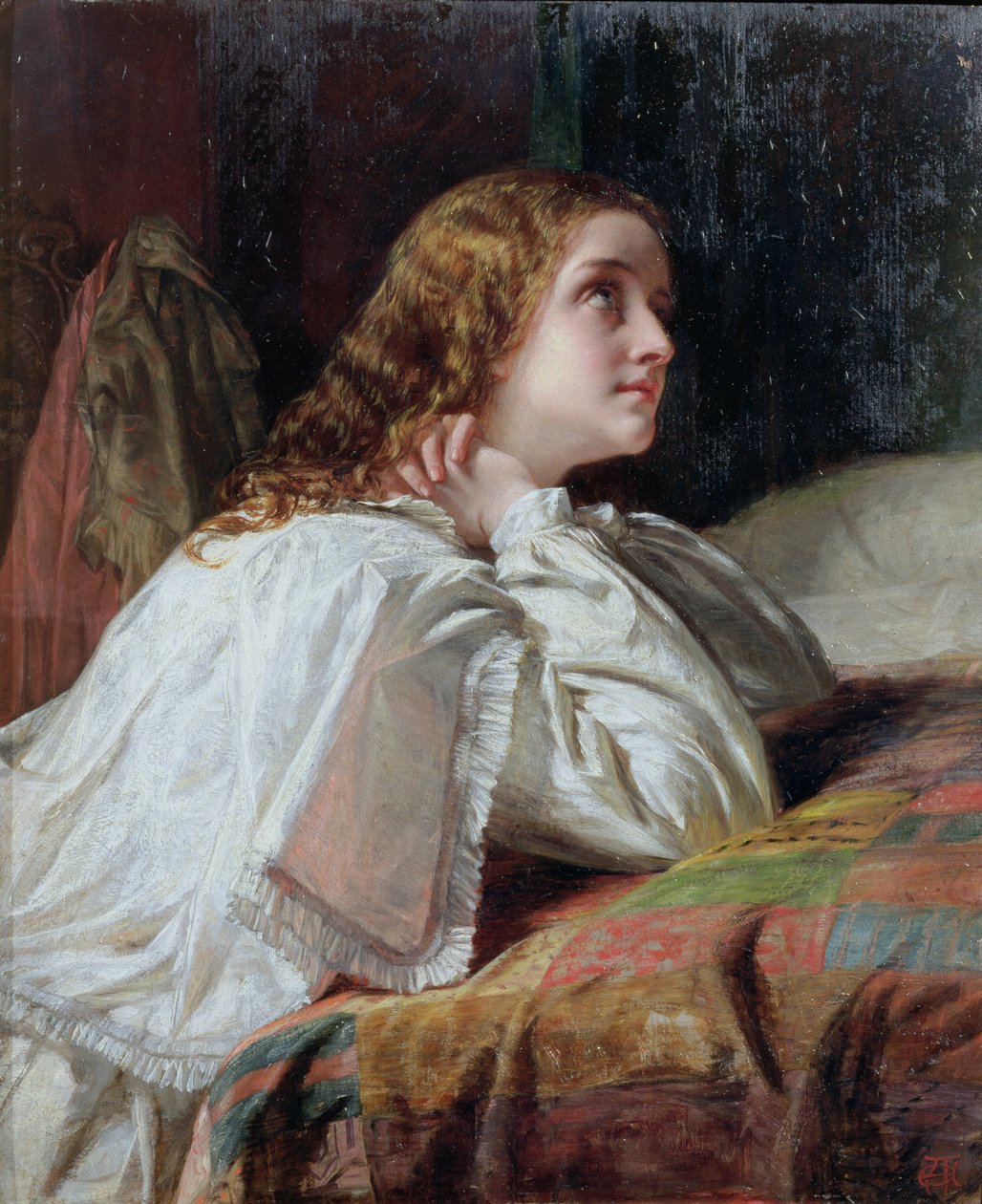 Bønn, ca. 1850 av Alfred W. Elmore