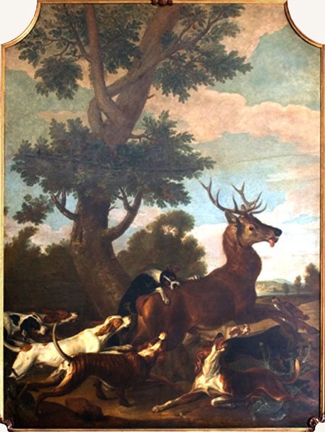 Rådyrjakt av Alfred Dedreux