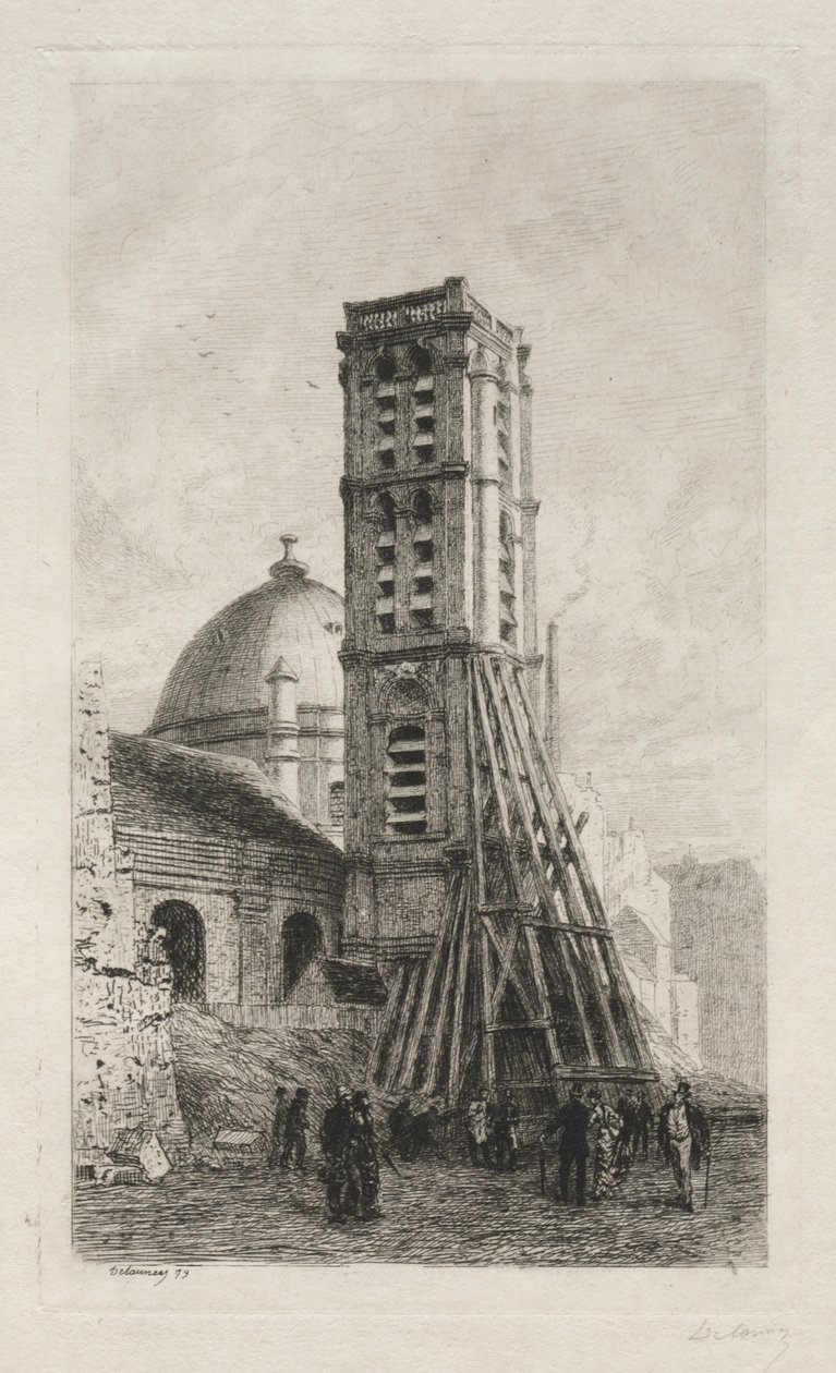 Saint-Roch kirke av Alfred Alexandre Delauney
