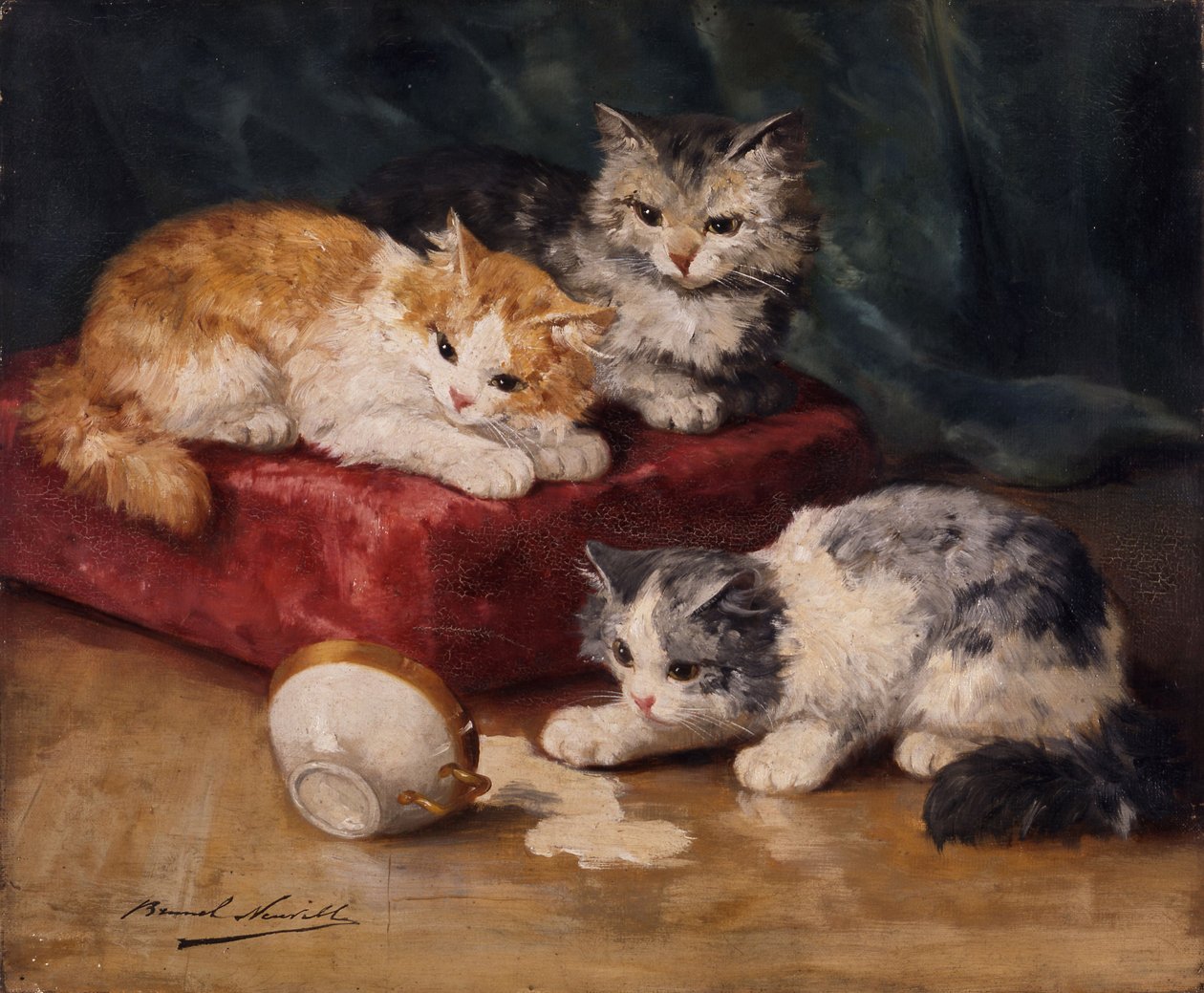 Kattene av Alfred Brunel de Neuville