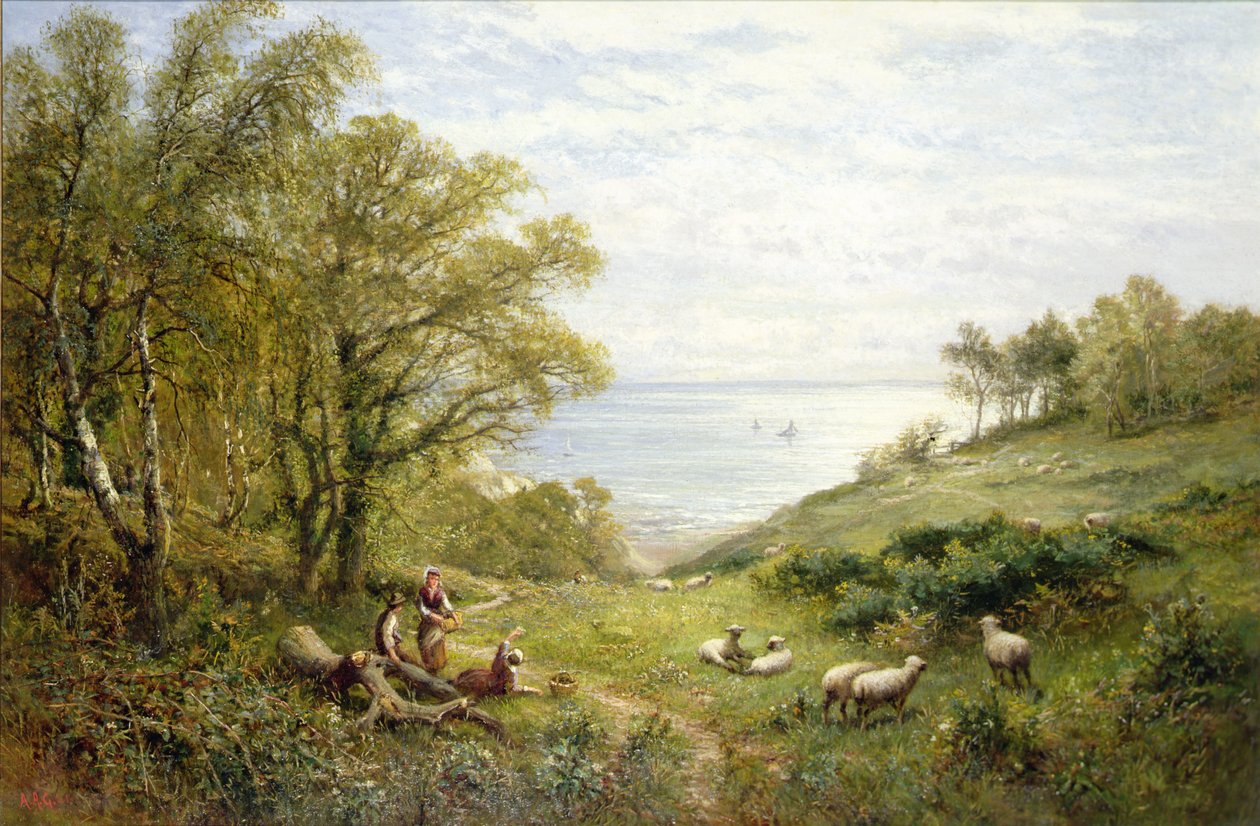 Ved sjøen av Alfred Augustus Glendening