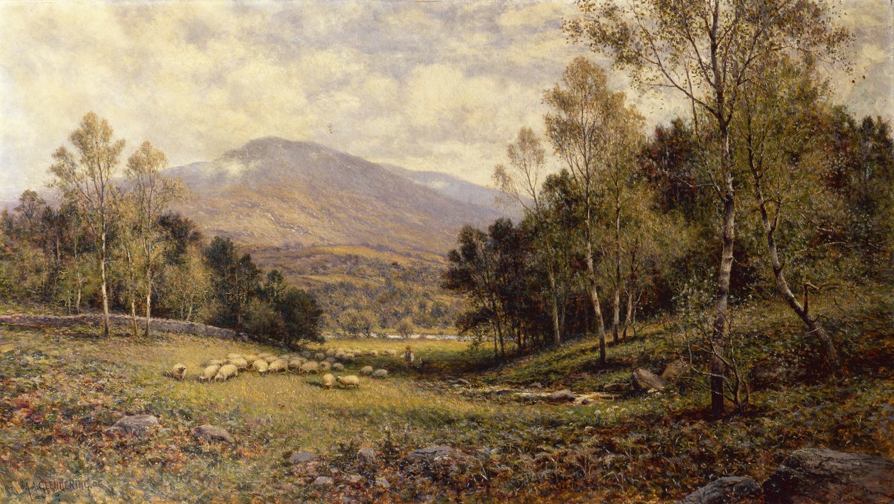 Nær Betws-y-Coed av Alfred Augustus Jnr Glendenning