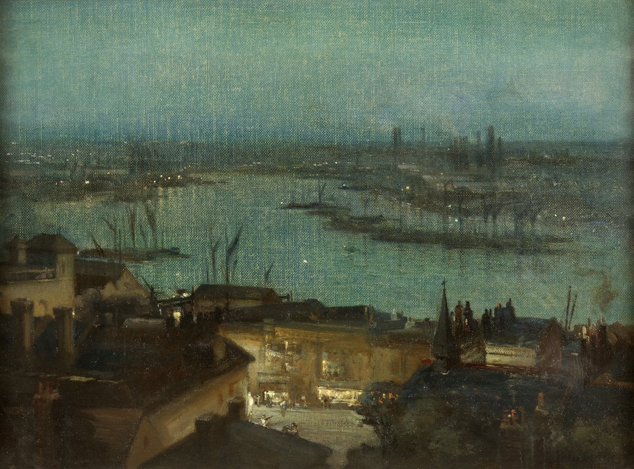 Kveld, Rochester av Alfred Bentley
