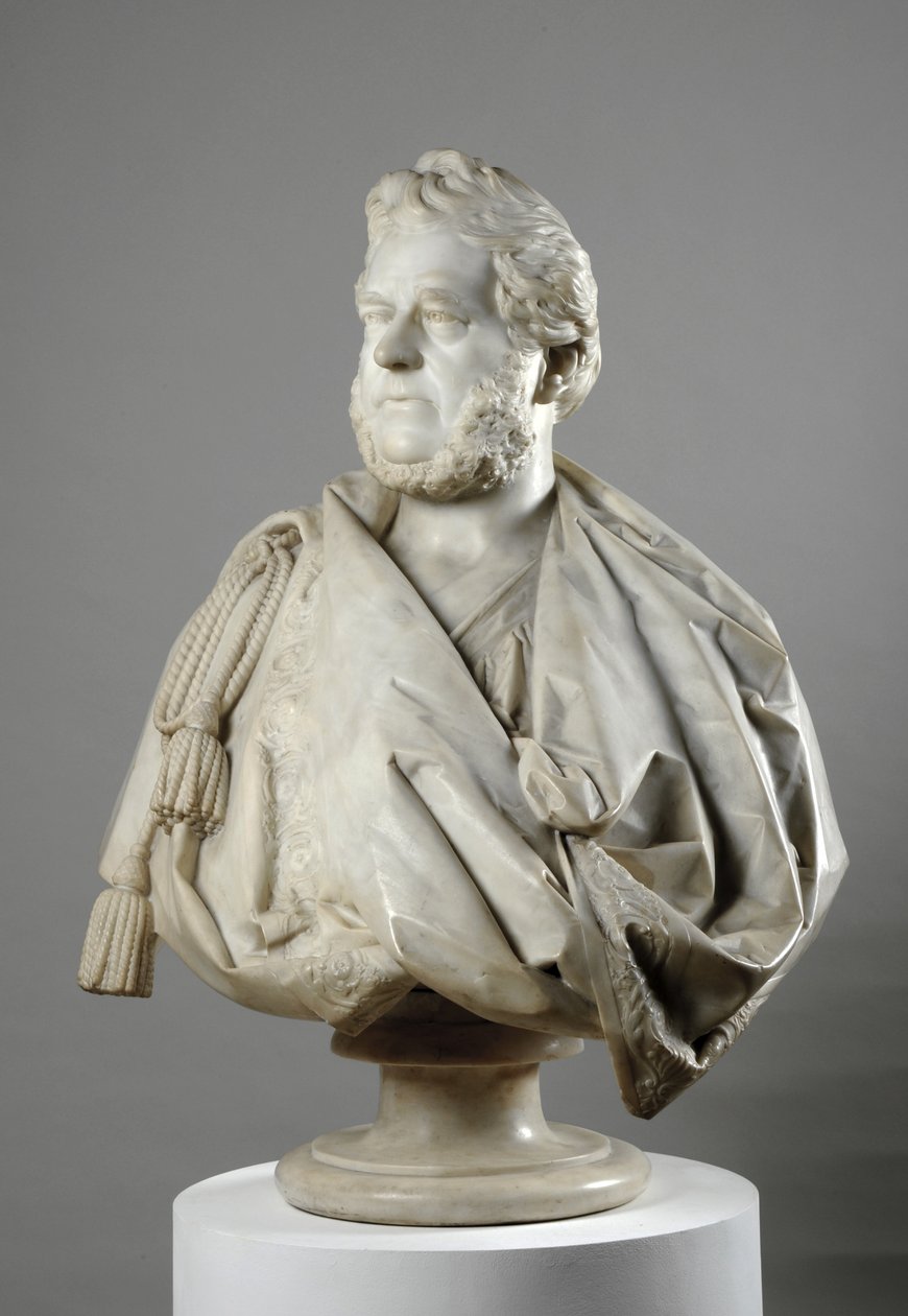 Byste av Richard Hobson av Alfred Bromley