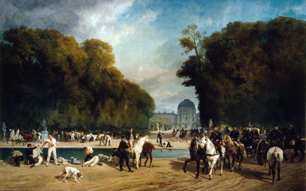  av Alfred /Brunner Lacoste Emile (1838 81) Decaen
