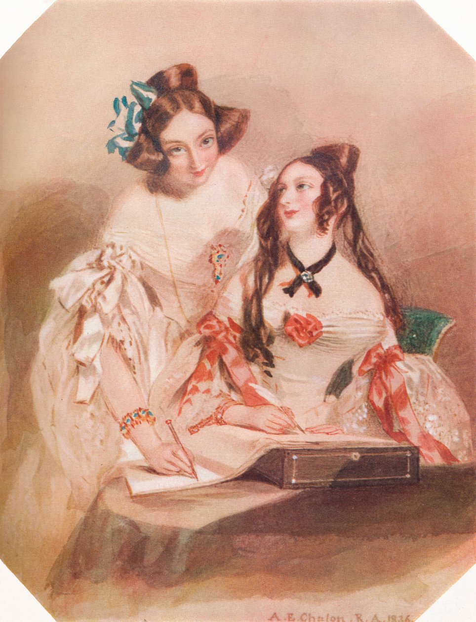 Albumet, 1836, 1924 av Alfred Chalon