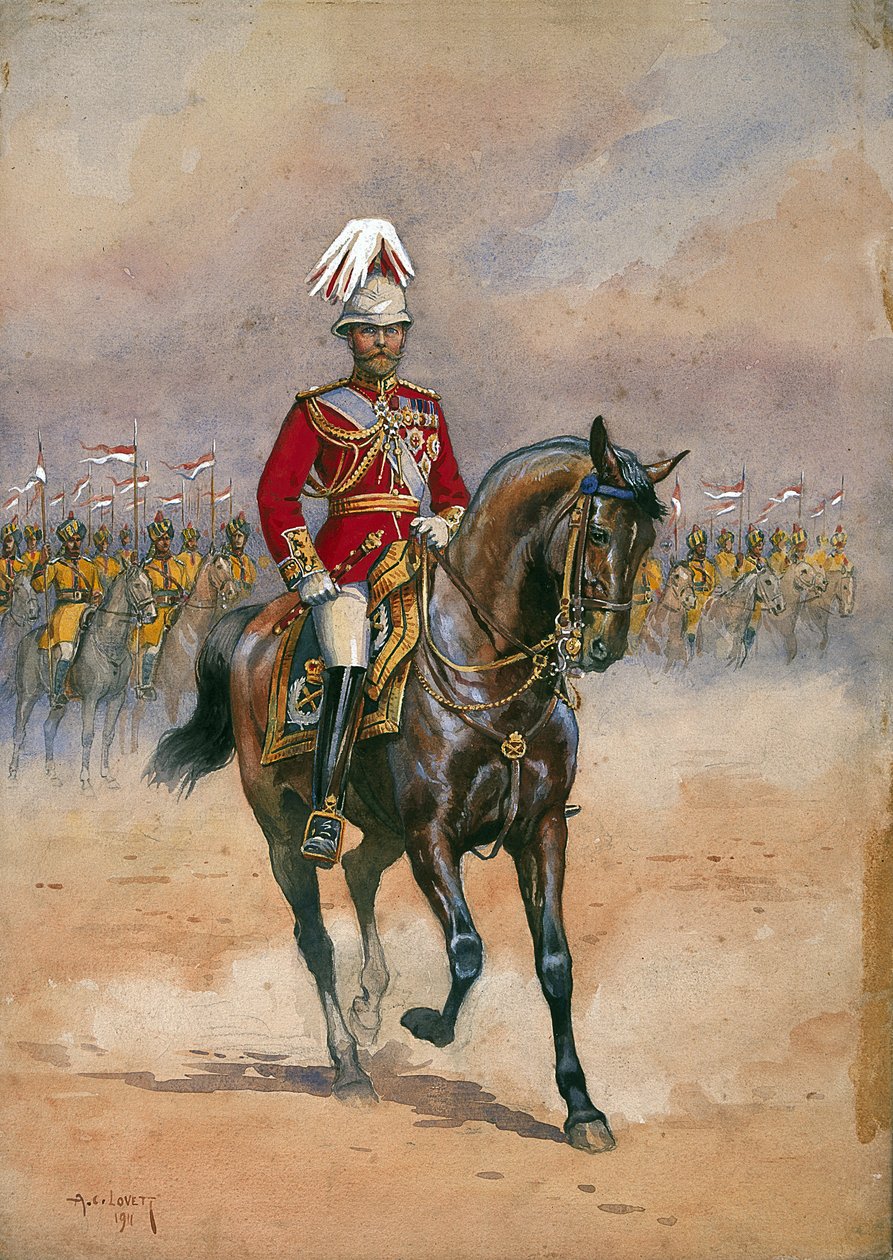 Hans Majestet Kongen Keiser, 1910, illustrasjon for 