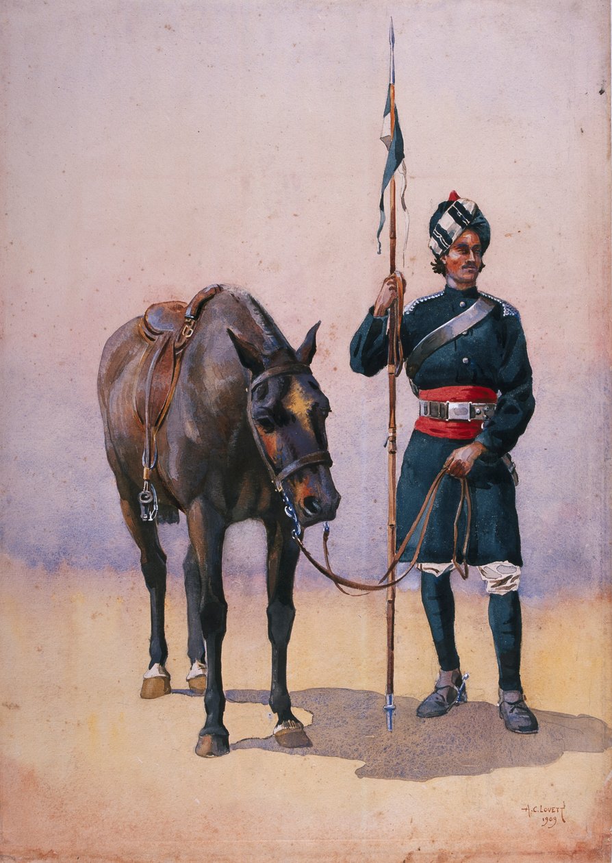 Soldier of the 19th Lancers (Fane