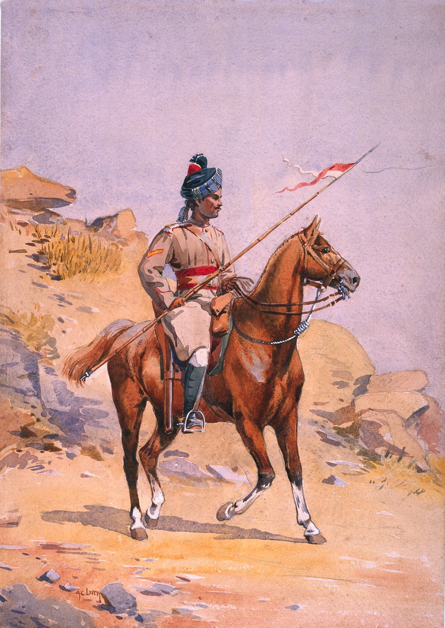 Soldat fra den 38. Prince of Wales