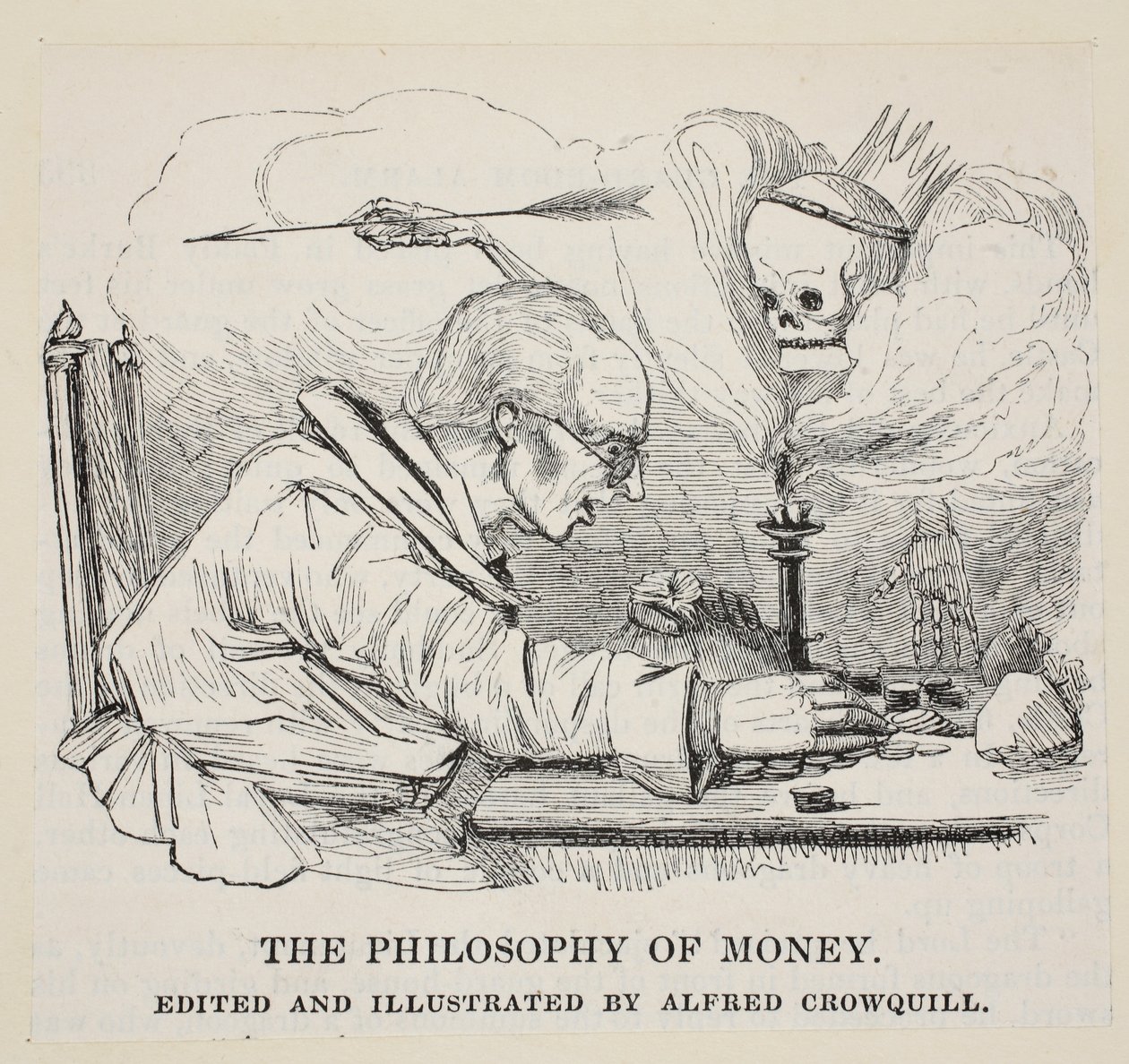 The Philosophy of Money, pub. C. 1842 av Alfred Crowquill