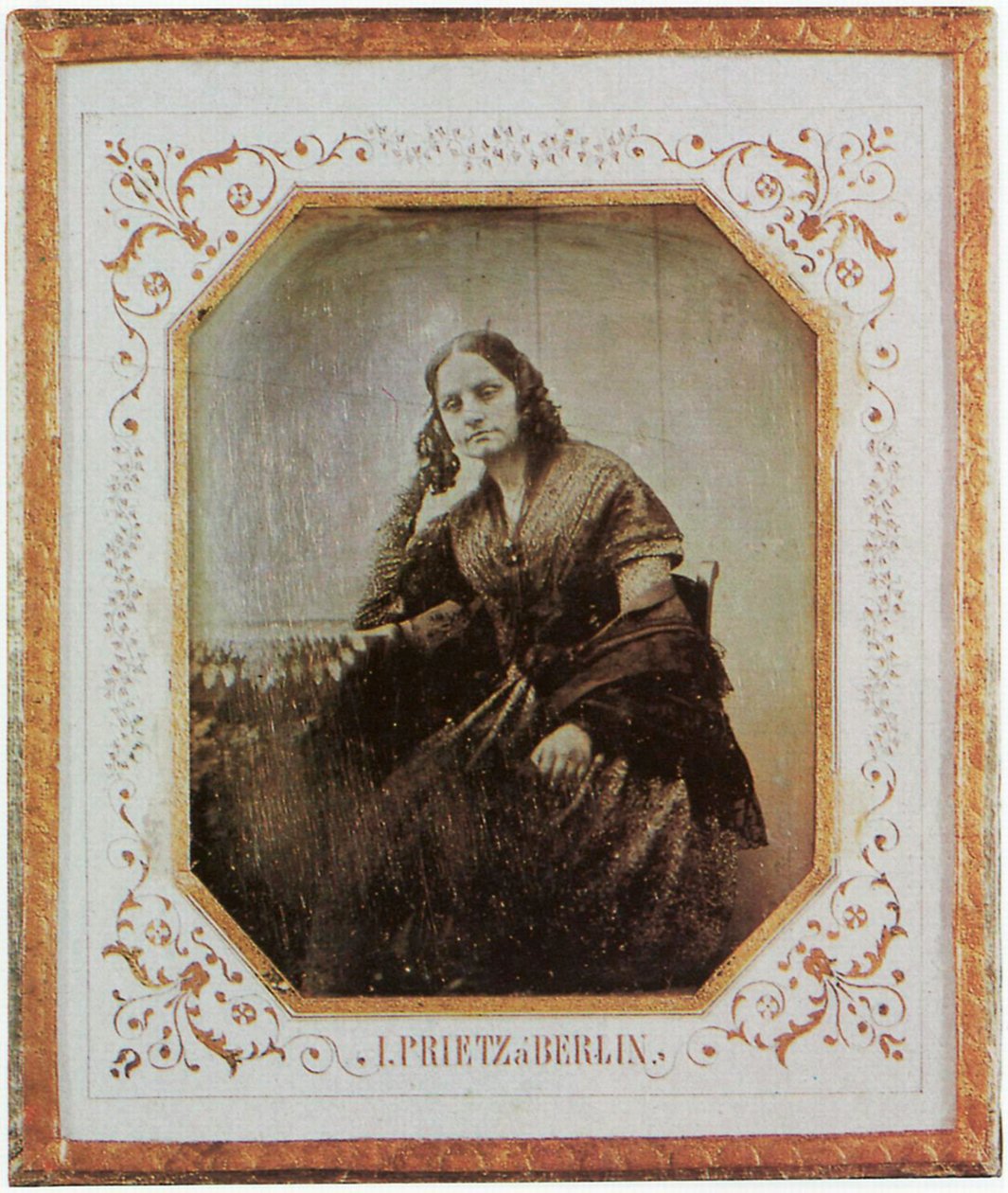 Contesse Maria Nikolaevna Volkonskaya, Irkutsk, Sibir, Russland, 1845 av Alfred Davignon
